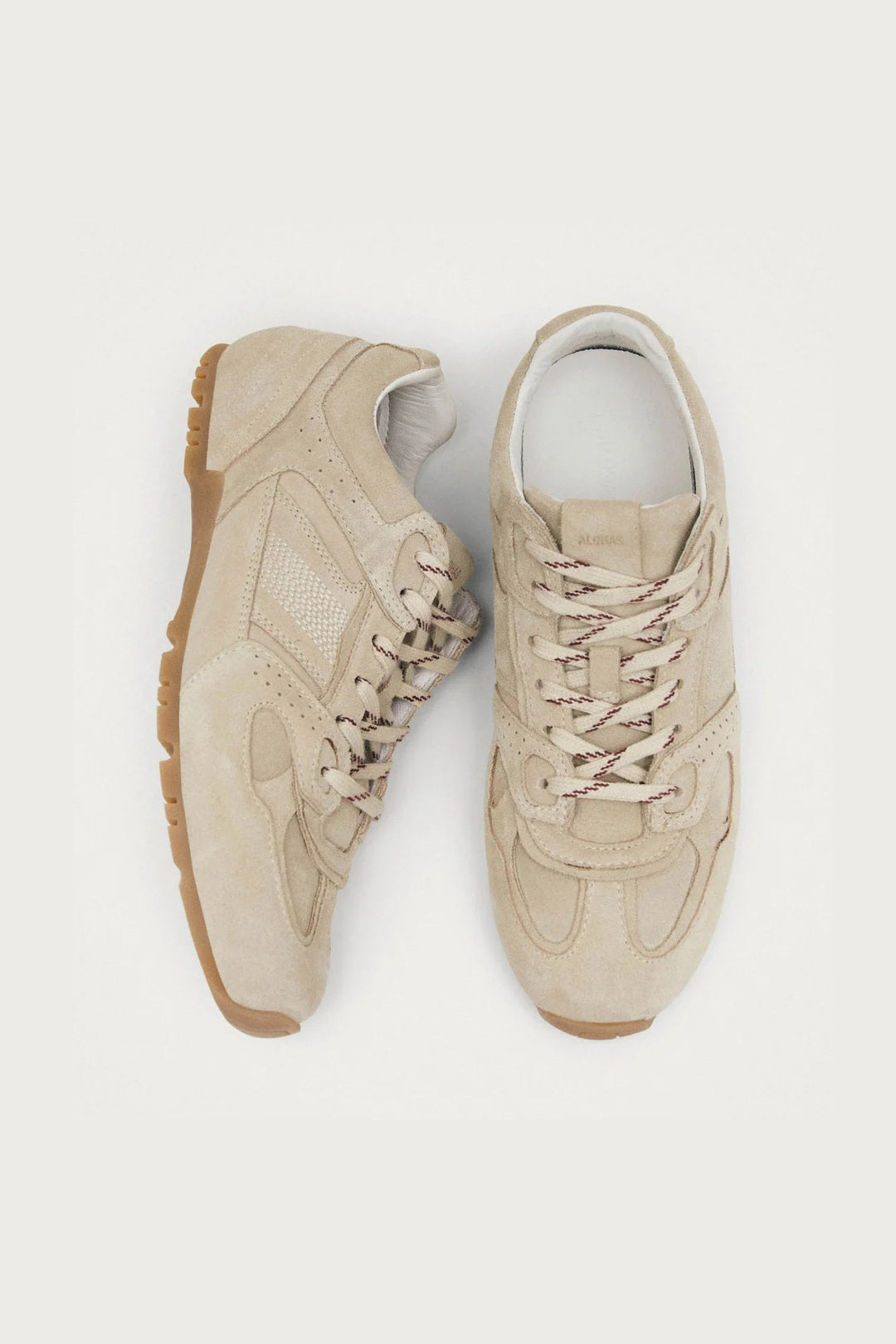 Tenis Alohas De Mujer Tb. 56 Suede Cream TENIS Malva CO