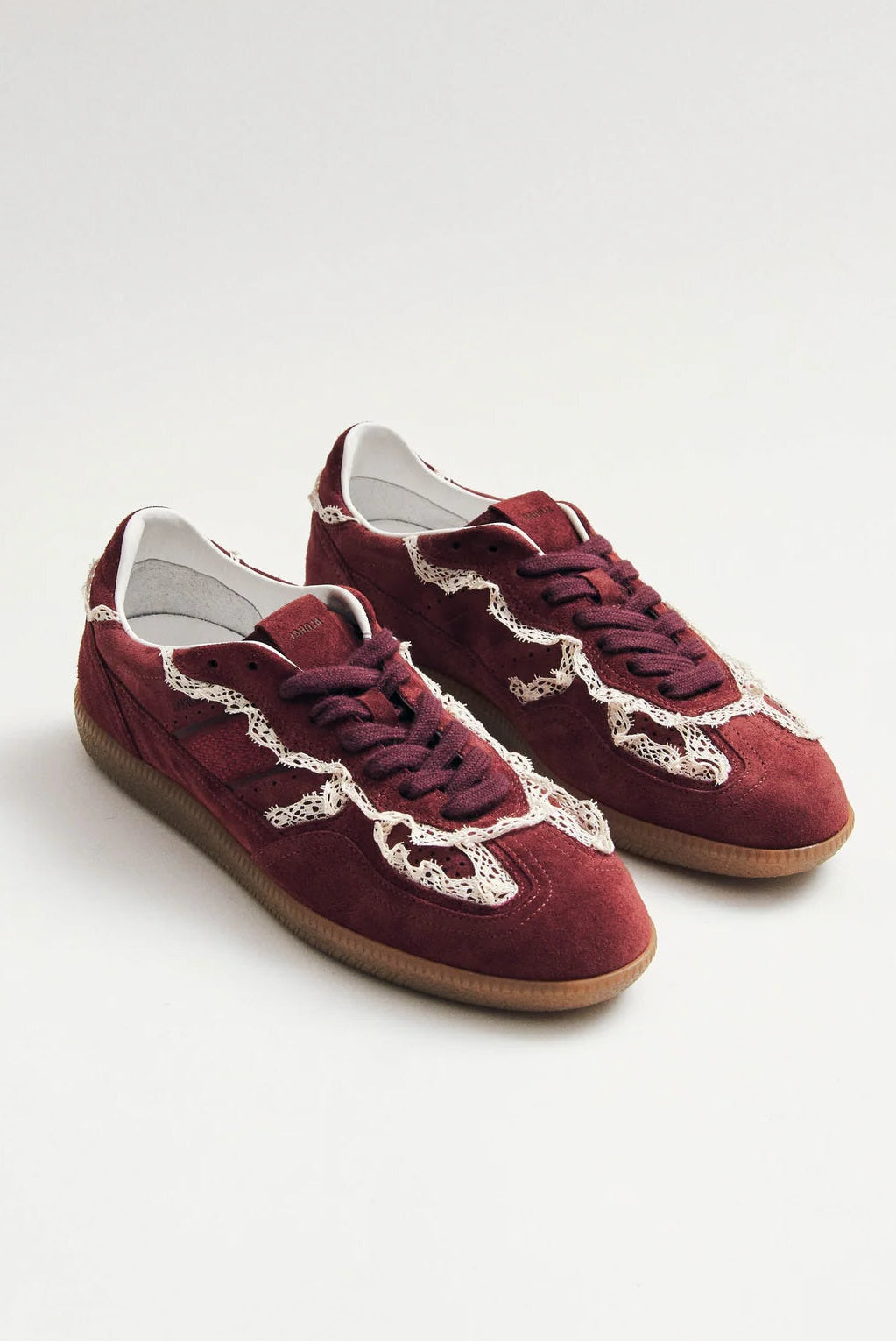 Tenis Alohas de mujer TB.490 Crochet Leather TENIS Malva CO