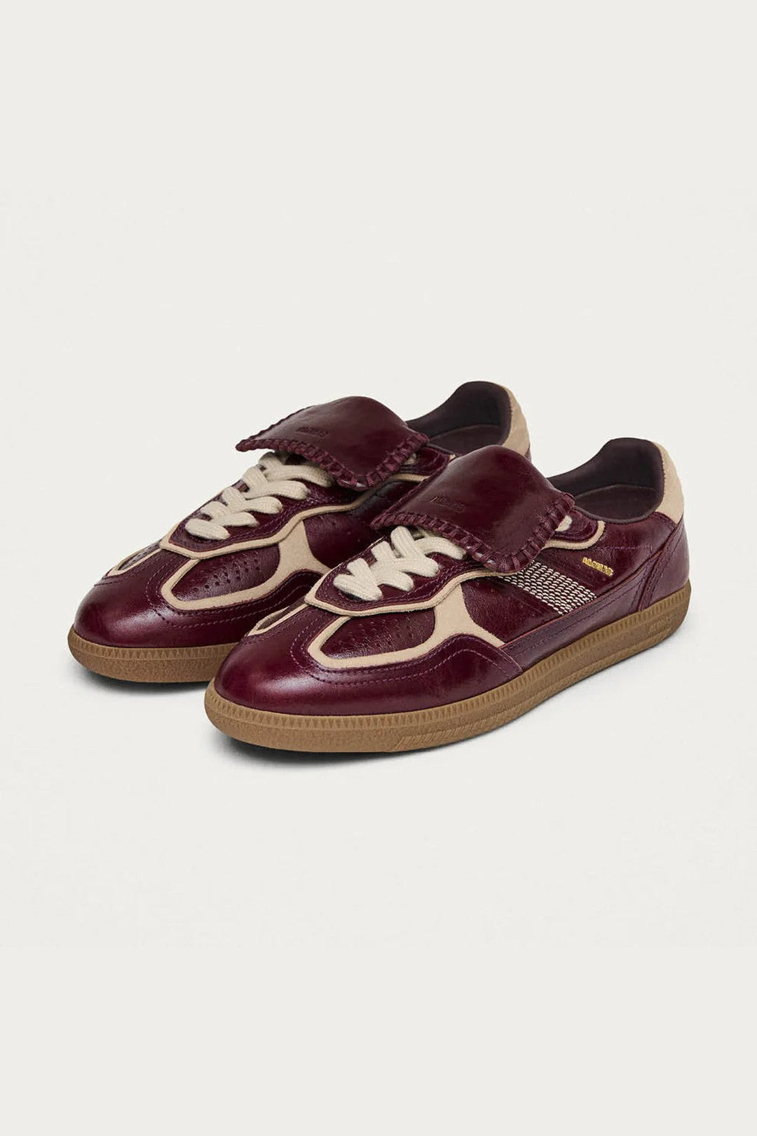 Tenis Alohas De Mujer Tb.490 Club Deep Burgundy Patent Leather TENIS Malva CO