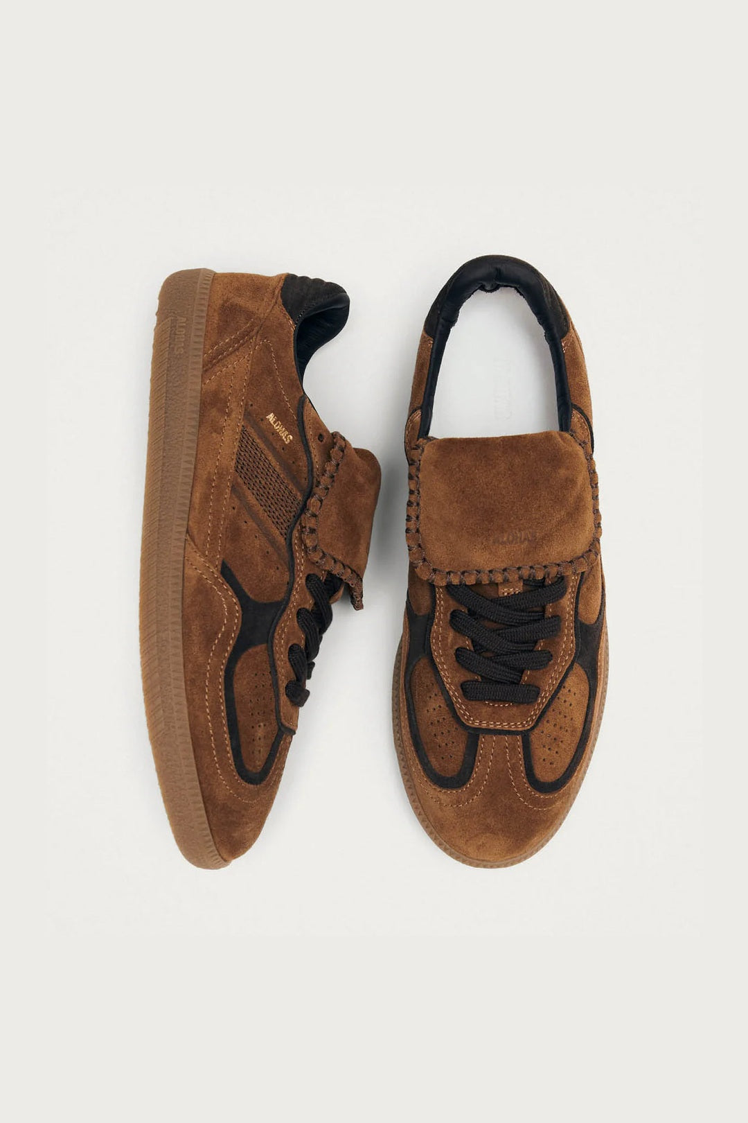 Tenis Alohas De Mujer Tb.490 Club Suede Brown Leather TENIS Malva CO