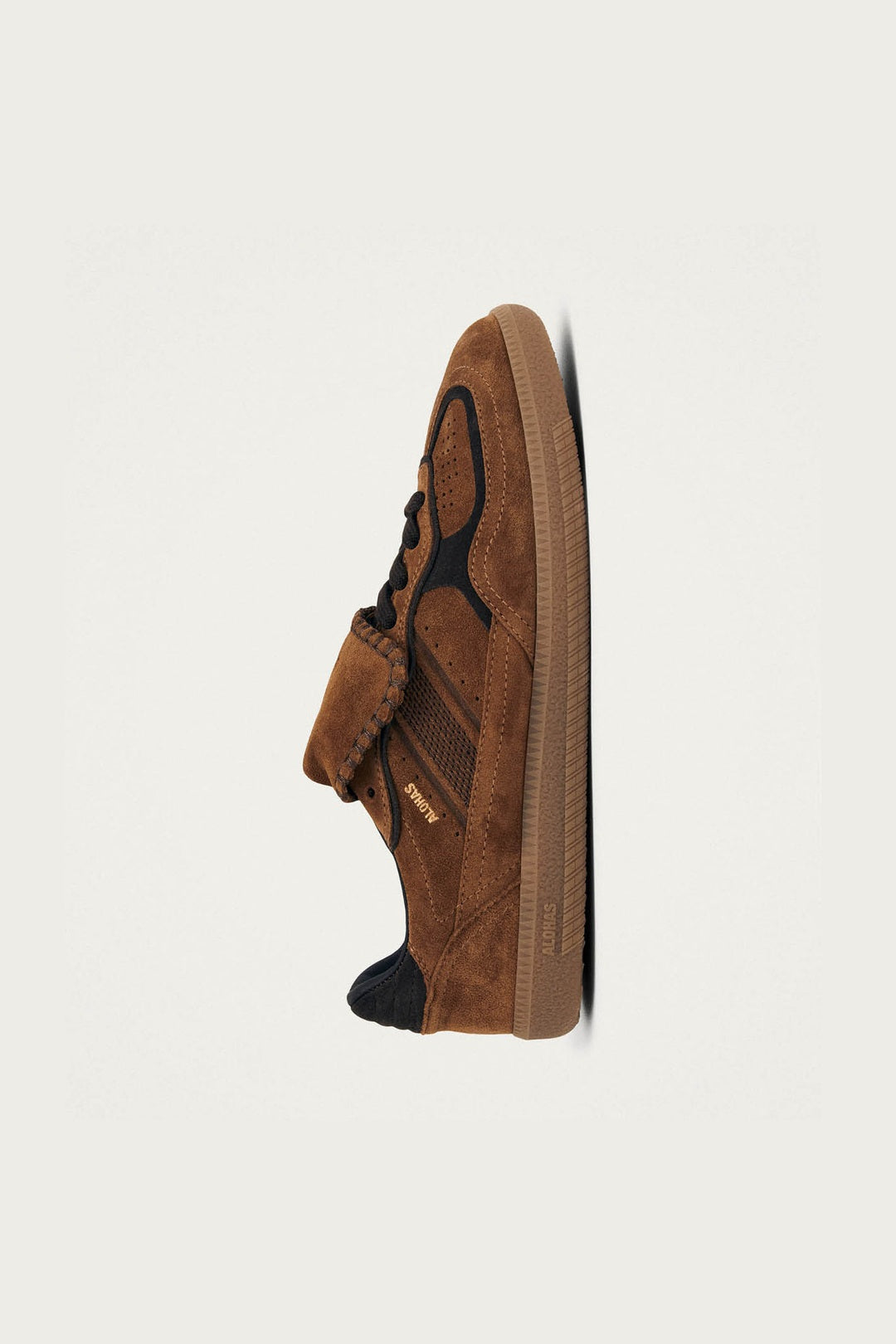 Tenis Alohas De Mujer Tb.490 Club Suede Brown Leather TENIS Malva CO