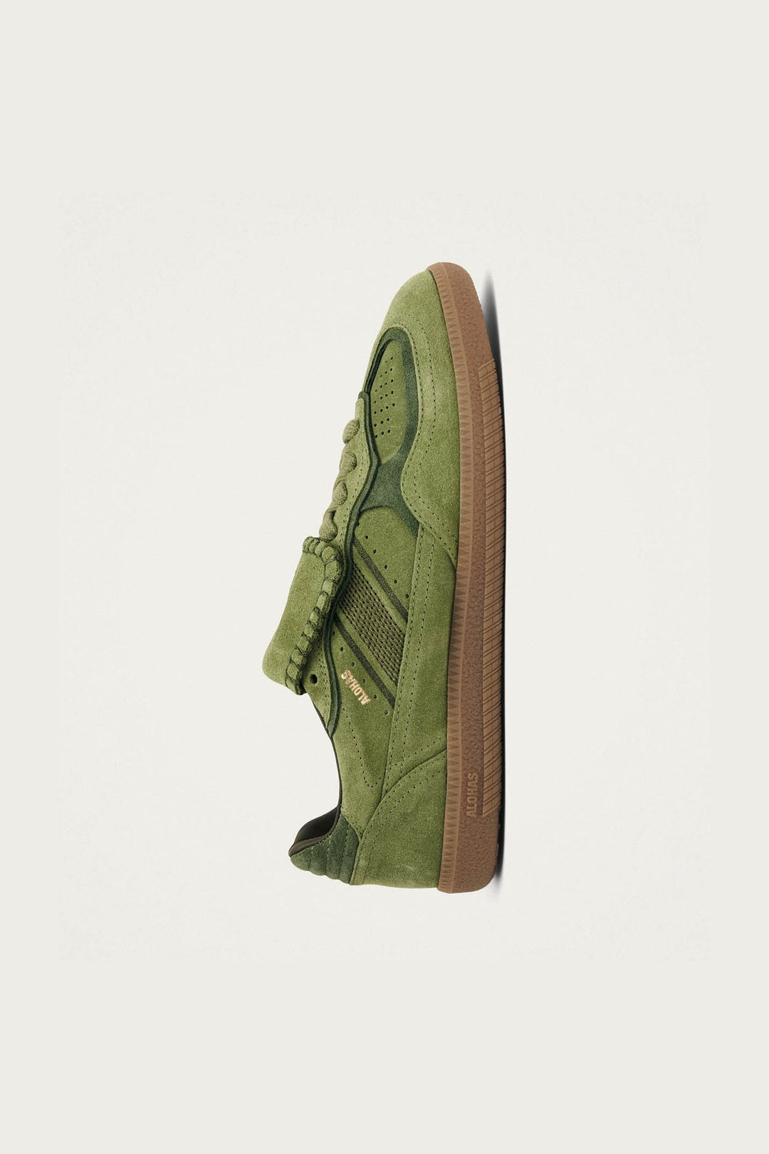 Tenis Alohas De Mujer Tb.490 Club Suede Green Leather TENIS Malva CO