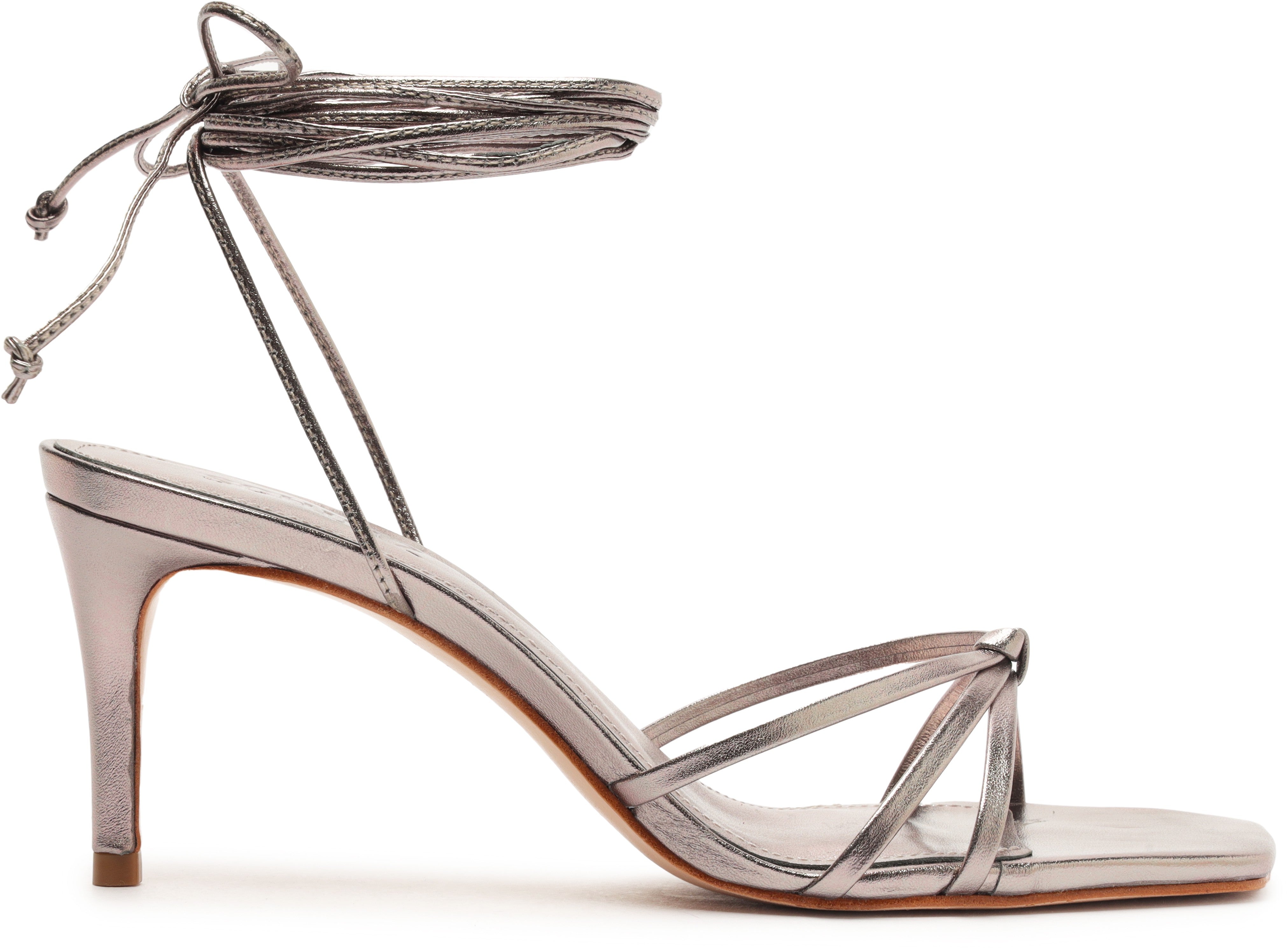 Sandalia X1Kd Metalic Napa SCHUTZ SANDALIAS Malva CO