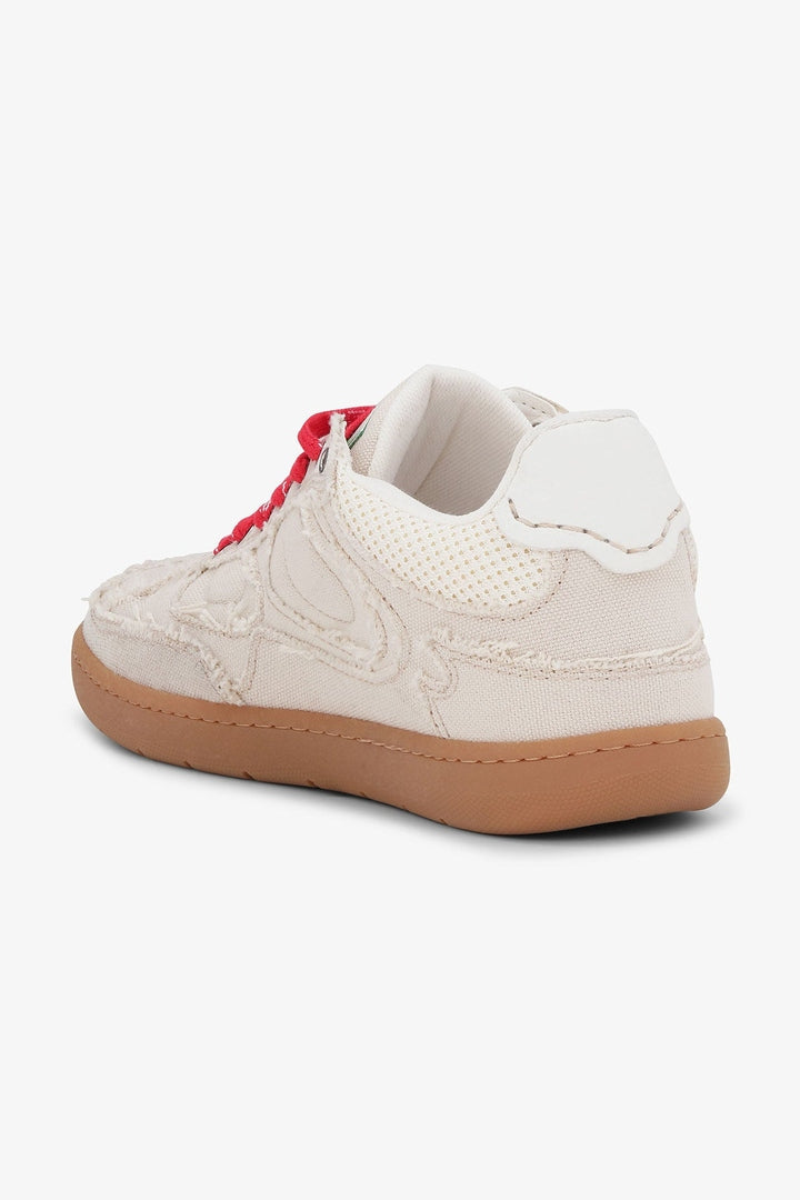 Tenis Ganni 08 Canvas Raw Edge GANNI TENIS Malva CO