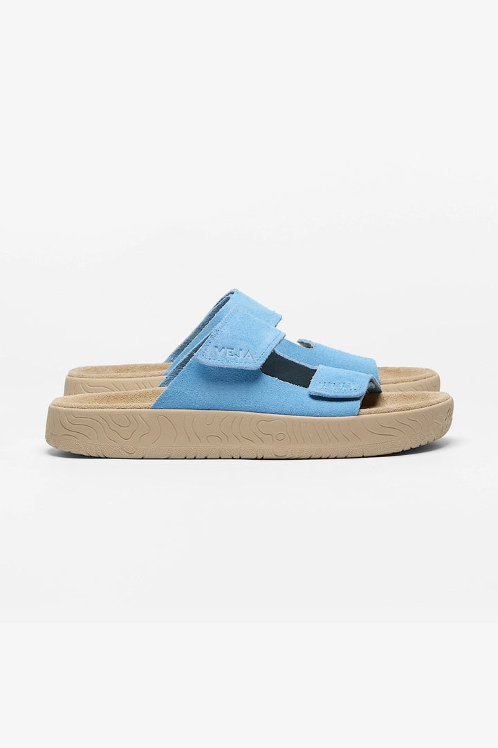 Sandalia Veja De Mujer Etna Suede Aqua Almond VEJA SANDALIAS Malva CO