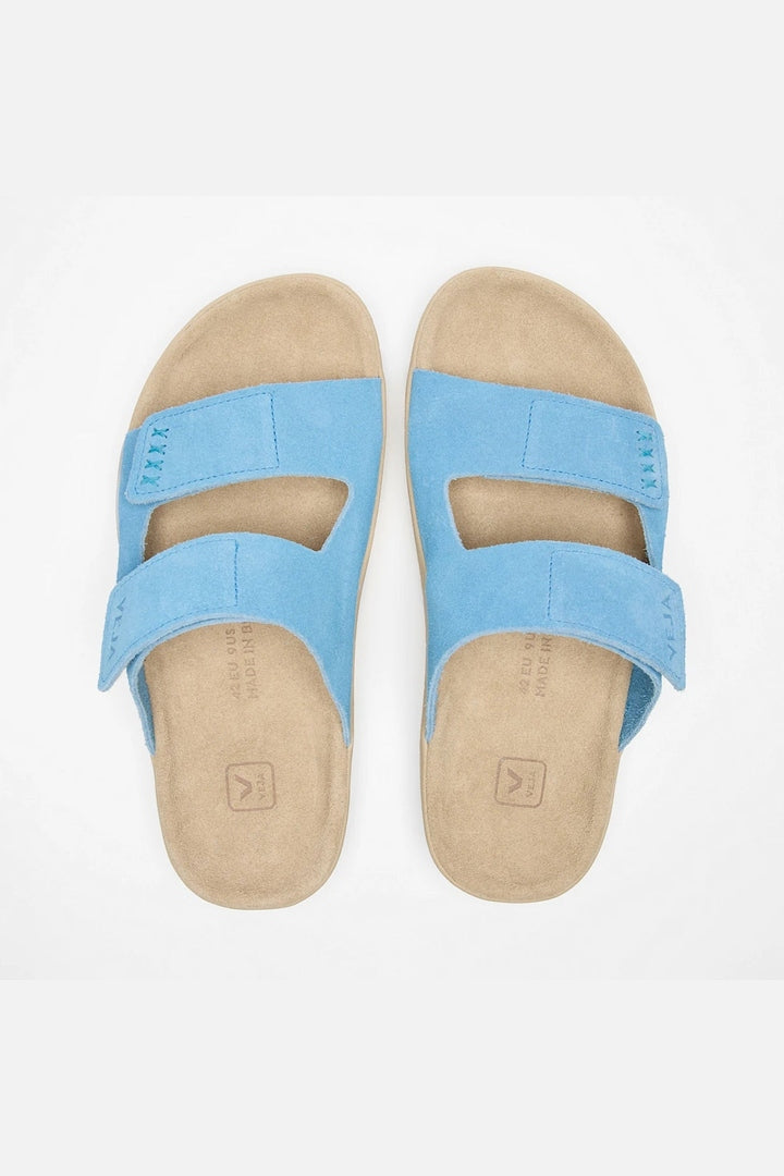Sandalia Veja De Mujer Etna Suede Aqua Almond VEJA SANDALIAS Malva CO
