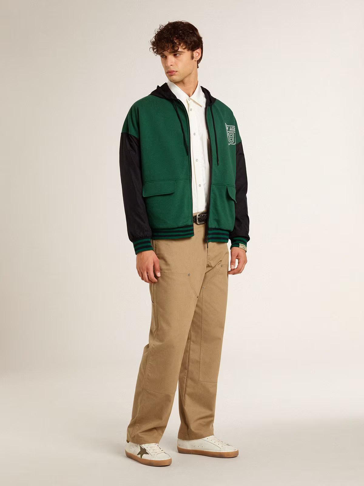Hoodie Over Zipped GOLDEN GOOSE HOODIES Malva CO