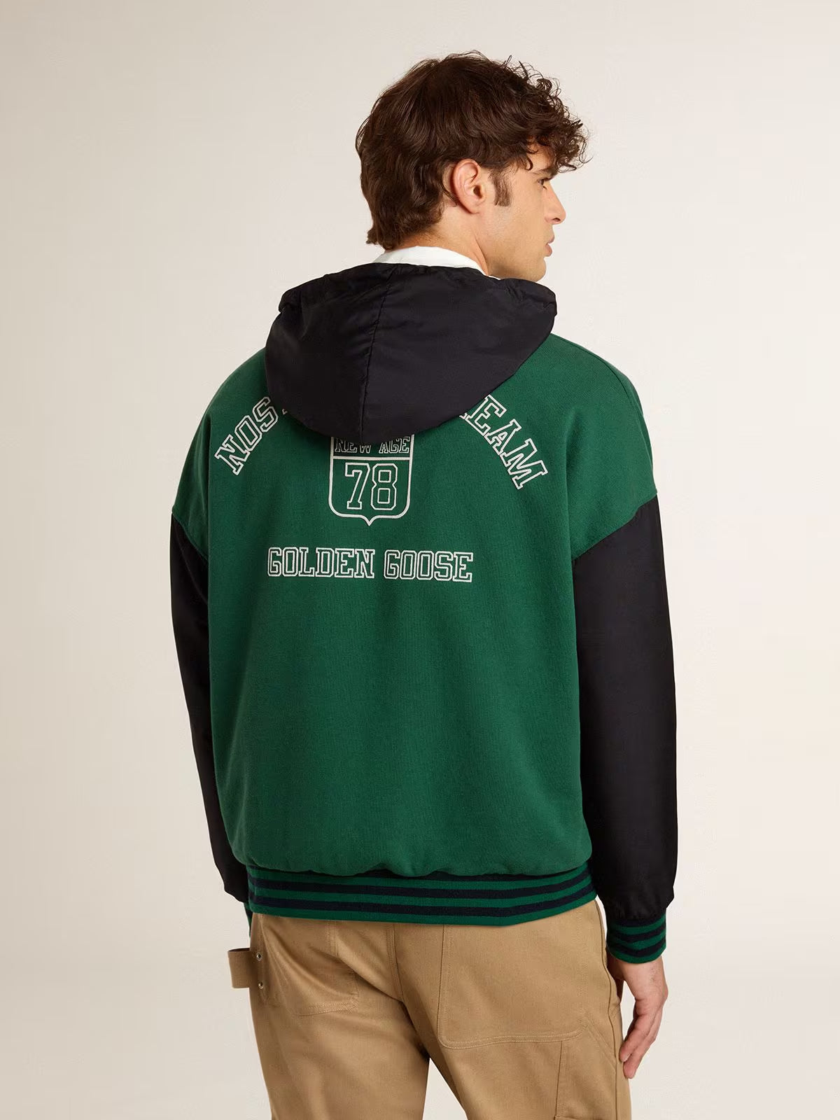 Hoodie Over Zipped GOLDEN GOOSE HOODIES Malva CO