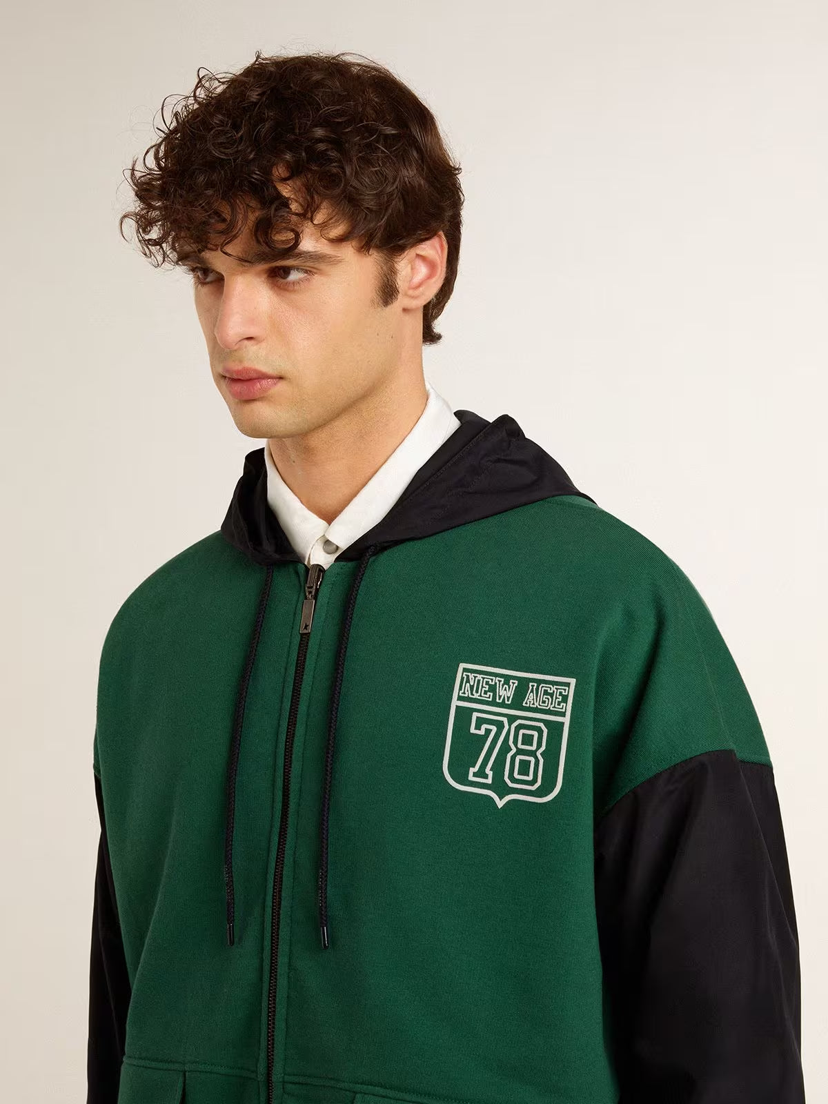 Hoodie Over Zipped GOLDEN GOOSE HOODIES Malva CO