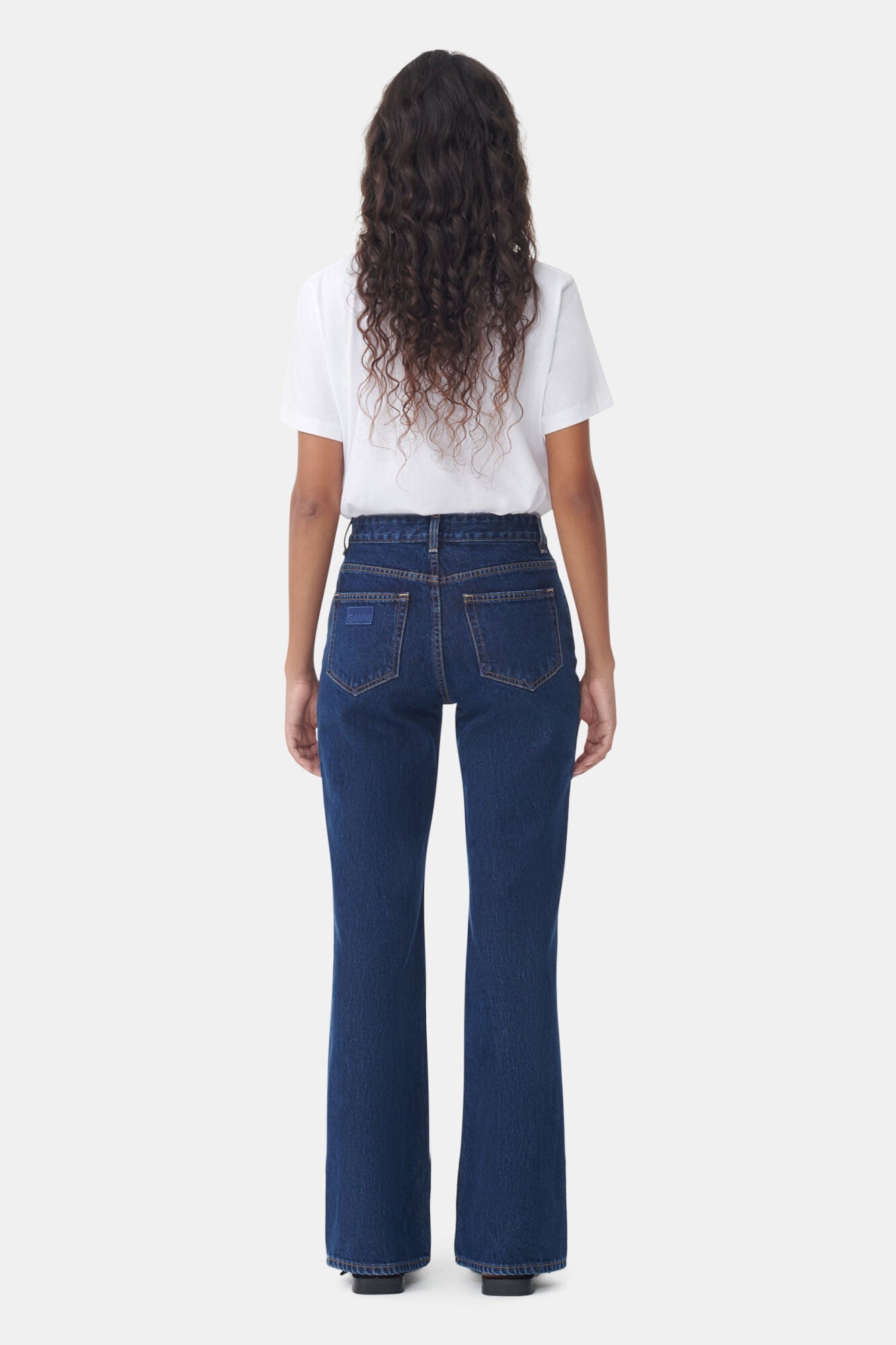 T-Shirt Thin Jersey Relaxed O-Neck GANNI T-SHIRT Malva CO