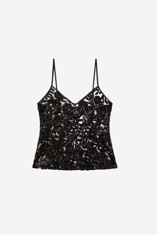 Top De Lentejuelas GOLDEN GOOSE CAMISAS Malva CO