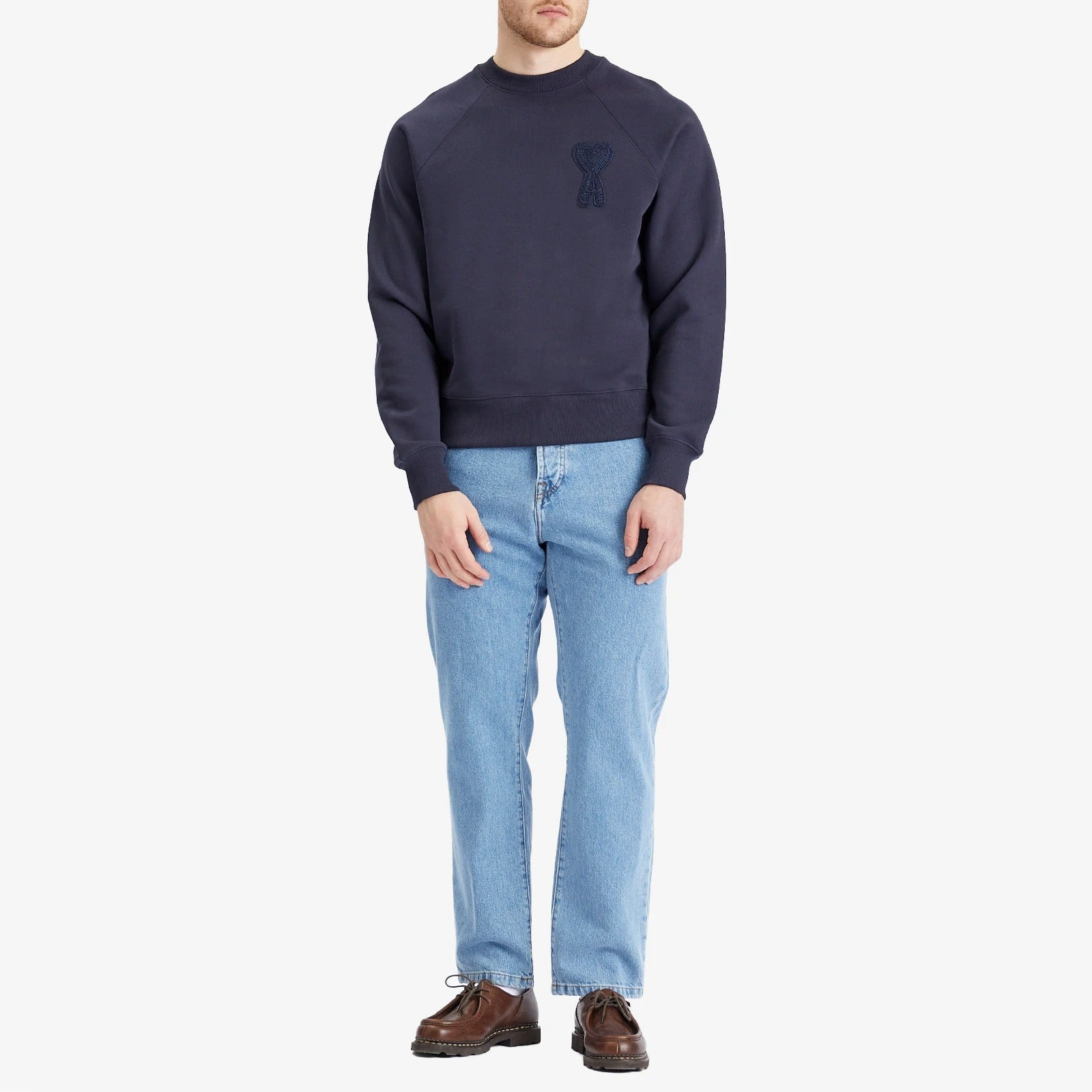 Sweatshirt With Ami De Coeur Patch