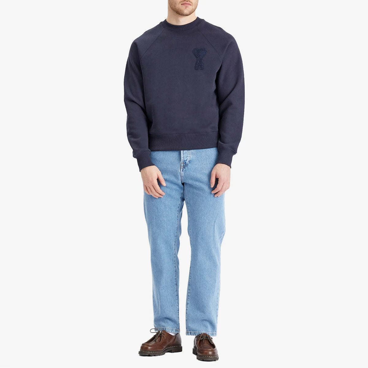 Sweatshirt With Ami De Coeur Patch