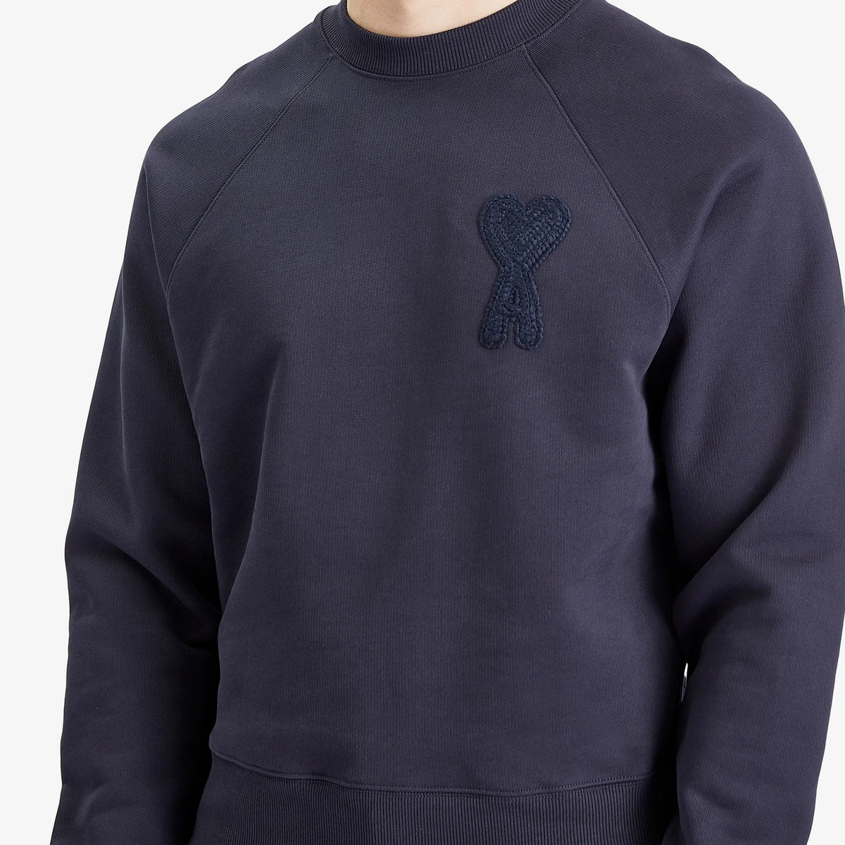 Sweatshirt With Ami De Coeur Patch