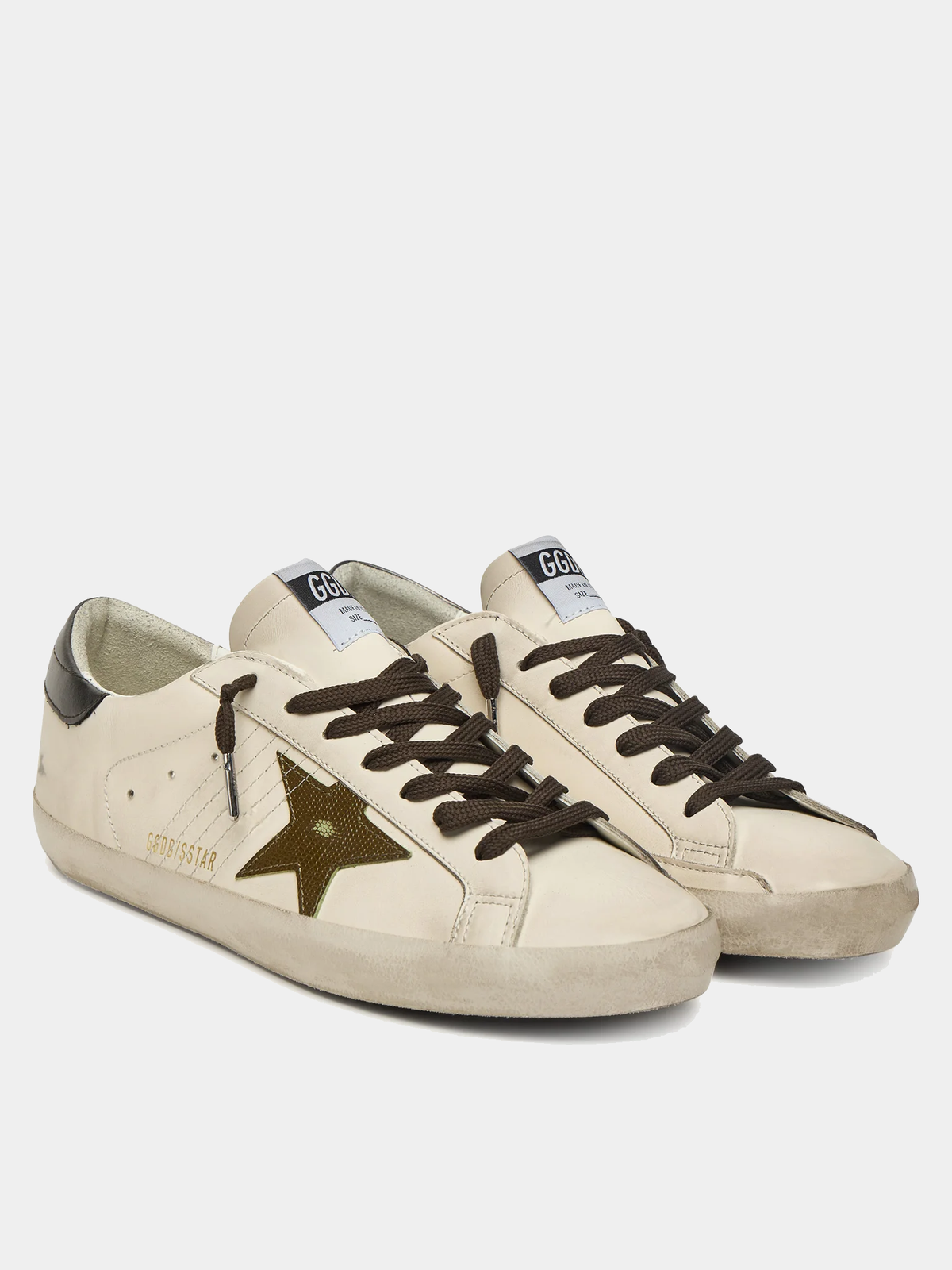 Tenis Golden Goose Super Star And Toe Cocco Print Hombre GOLDEN GOOSE TENIS Malva CO