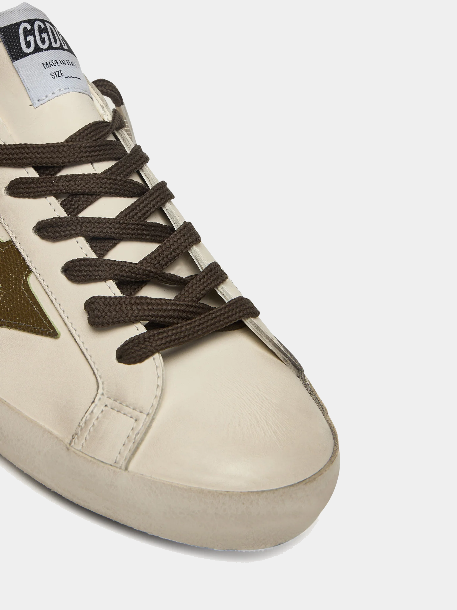 Tenis Golden Goose Super Star And Toe Cocco Print Hombre GOLDEN GOOSE TENIS Malva CO