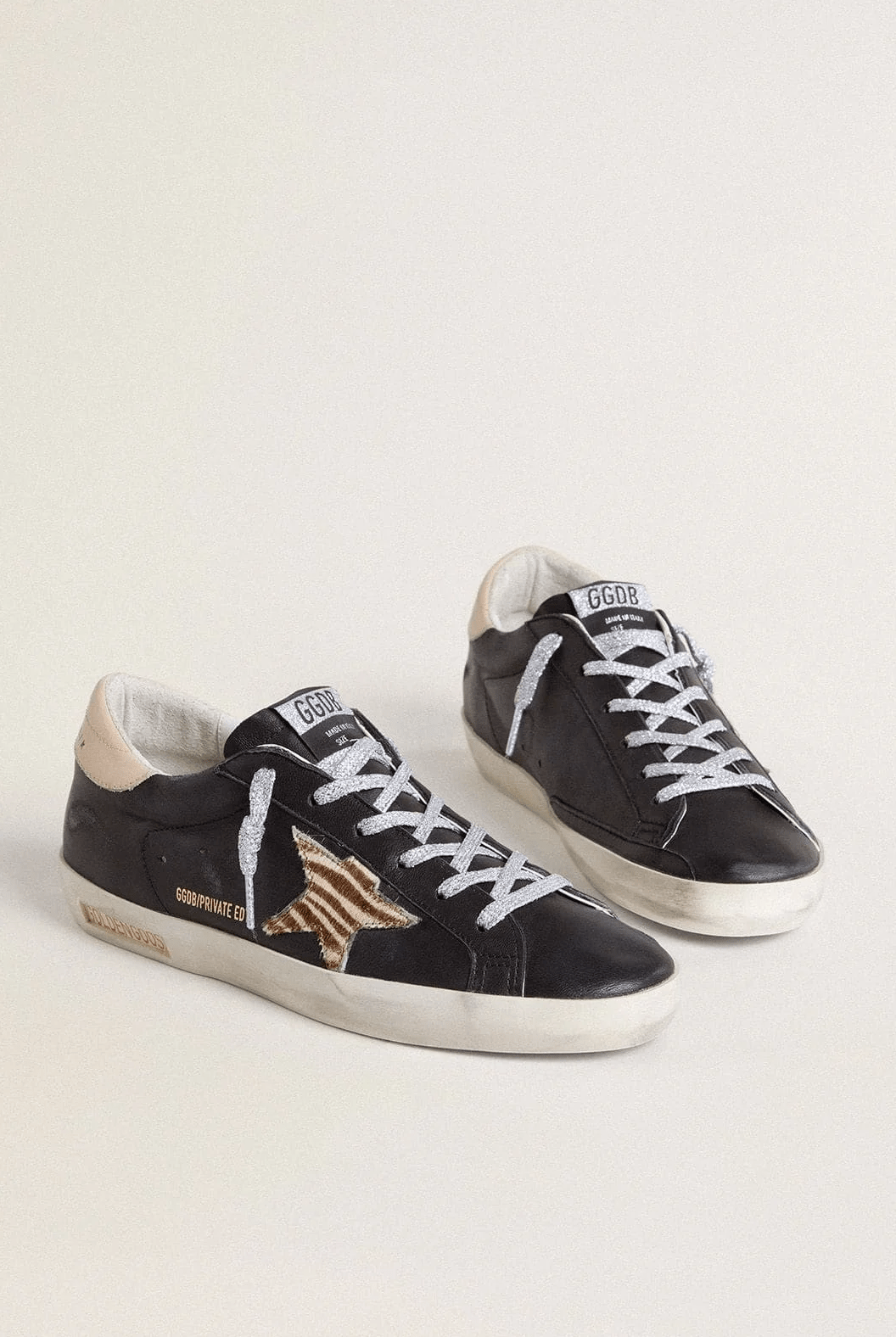 Tenis Golden Goose Super Star Nappa Zebra Horsy Star Mujer GOLDEN GOOSE TENIS Malva CO