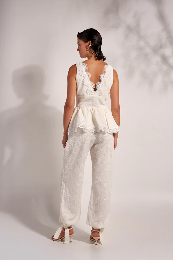 Pantalones Awa WAIMARI DE VESTIR Malva CO