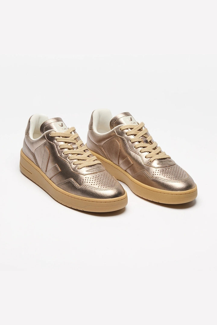 Tenis Veja De Mujer V-90 O.t. Leather VEJA TENIS Malva CO