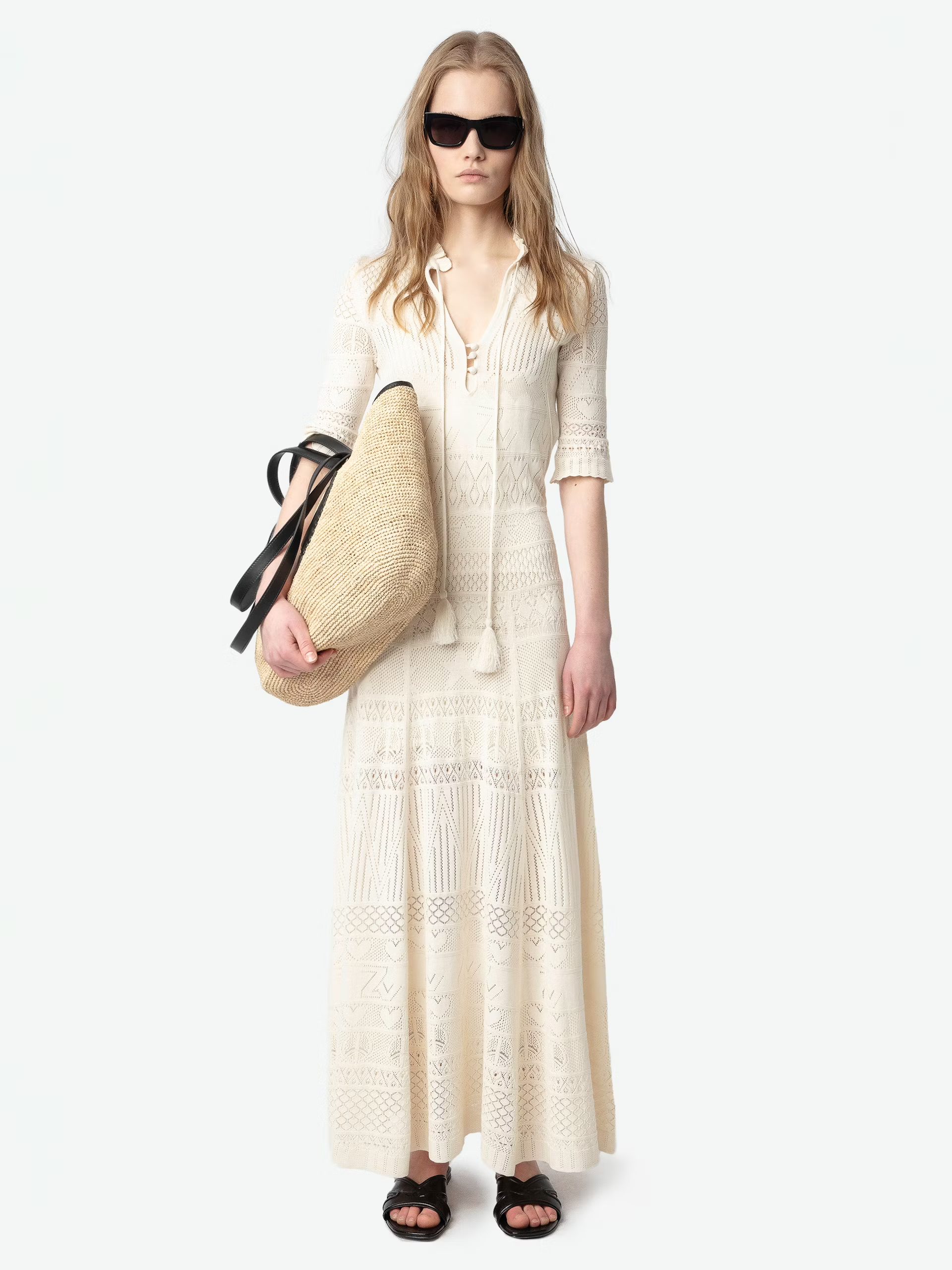 Vestido Memphis Co ZADIG ET VOLTAIRE MAXI VESTIDOS Malva CO