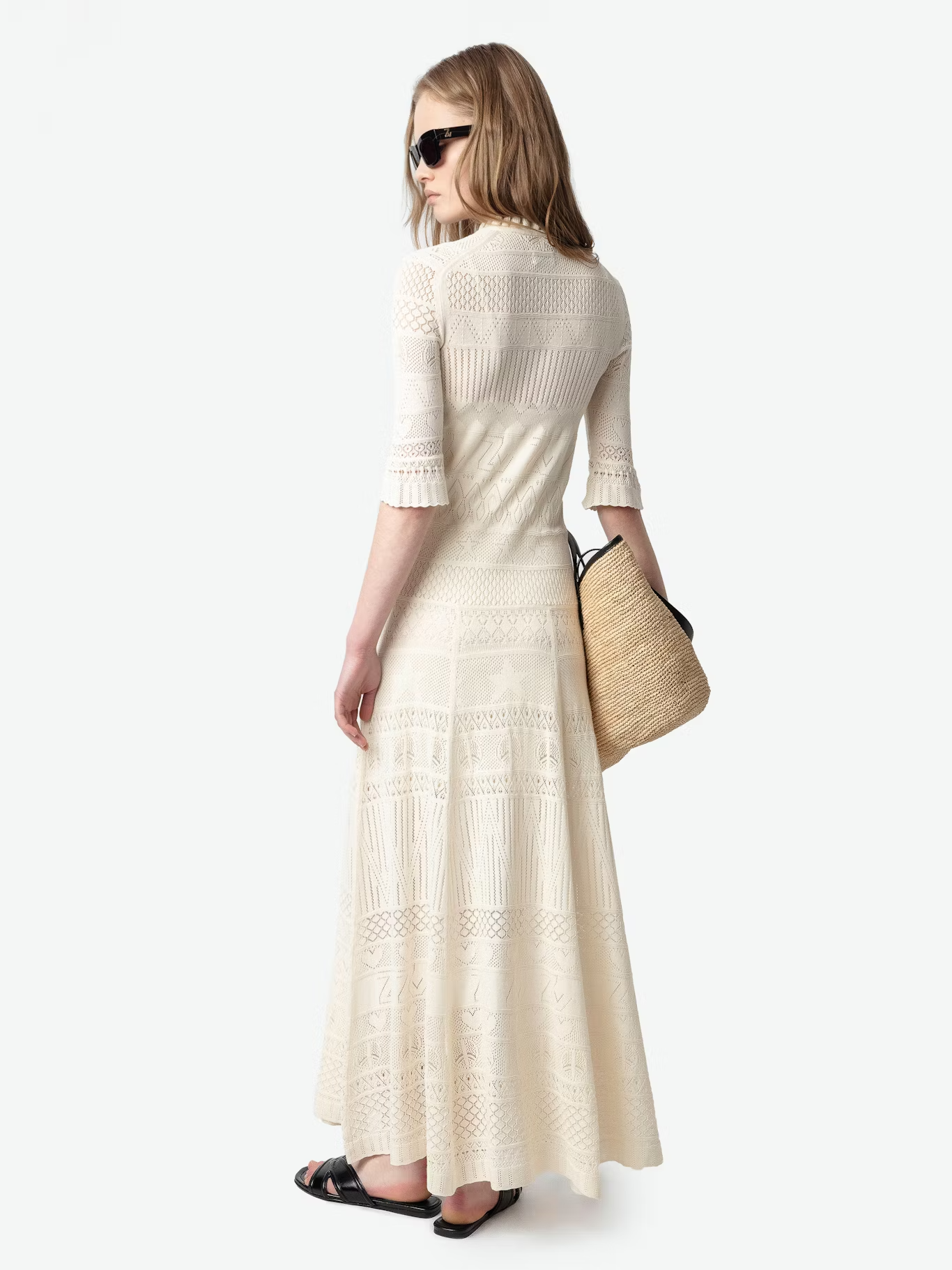 Vestido Memphis Co ZADIG ET VOLTAIRE MAXI VESTIDOS Malva CO