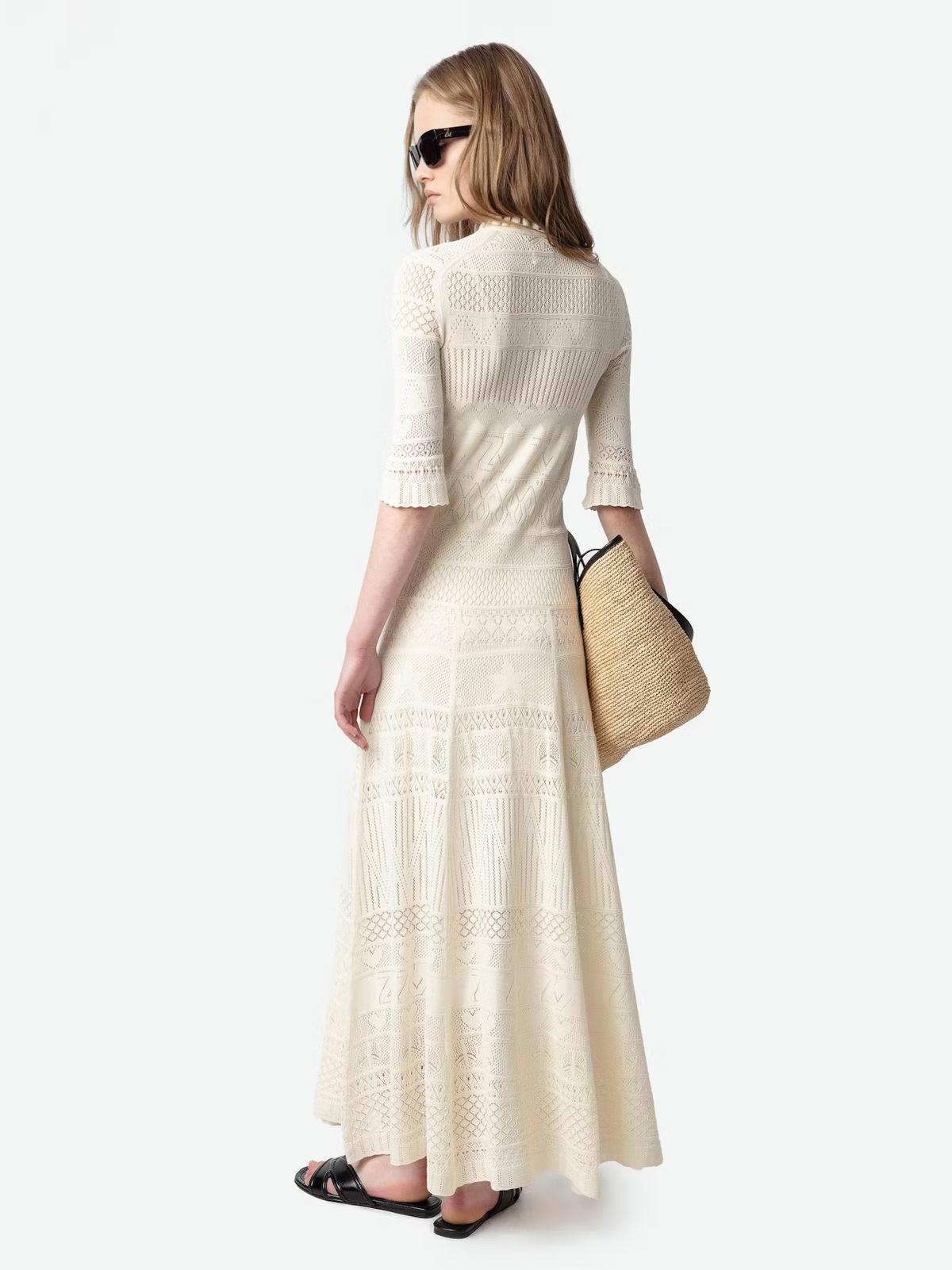 Vestido Memphis Co ZADIG ET VOLTAIRE MAXI VESTIDOS Malva CO