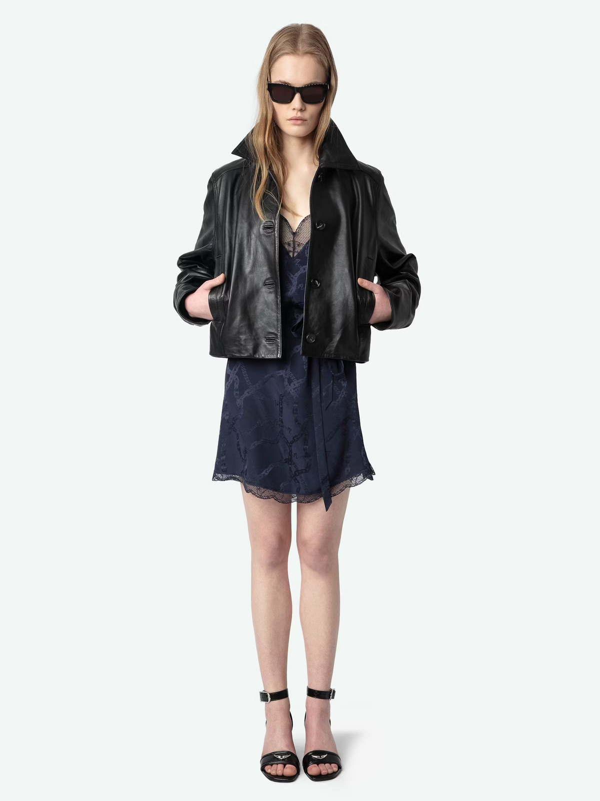 Vestido Ristyz Jac Chaines ZADIG ET VOLTAIRE MINI VESTIDOS Malva CO