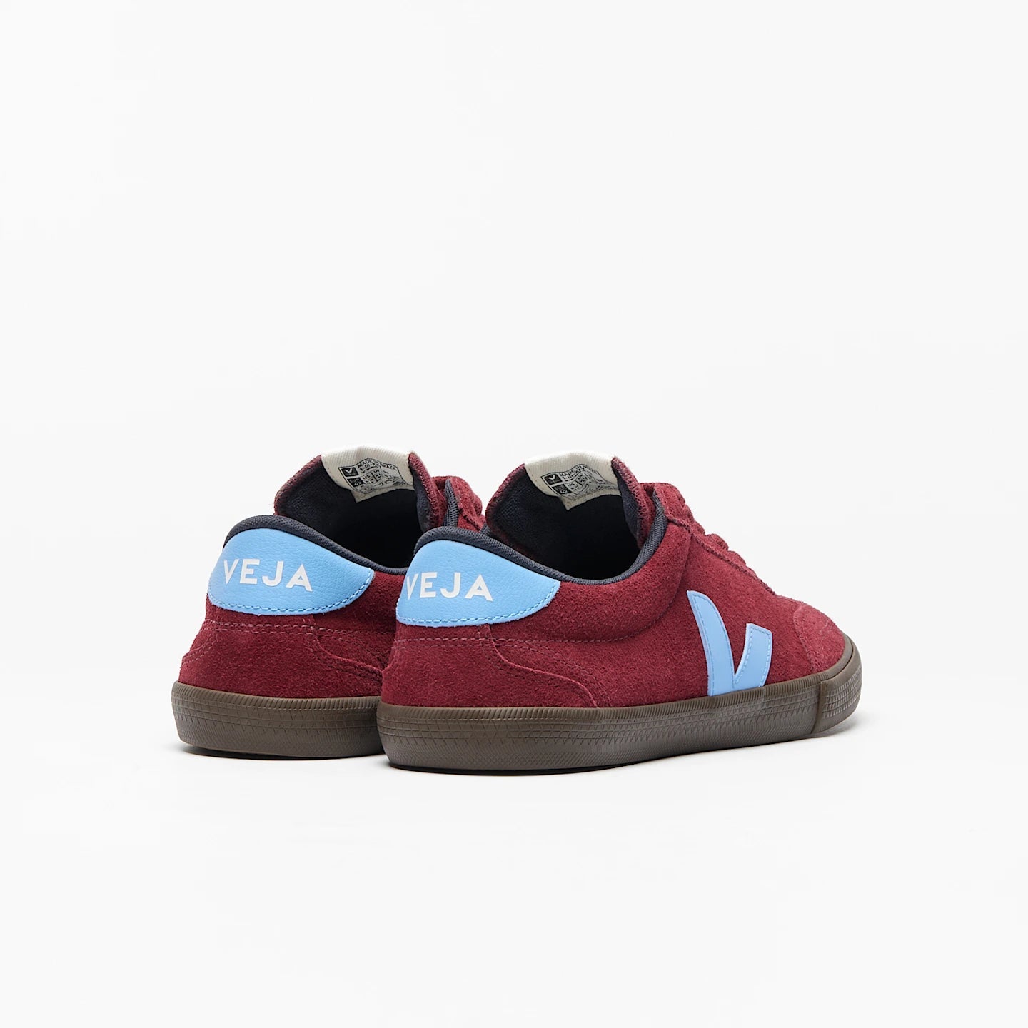 Tenis Veja De Mujer Volley Suede Grenat Aqua Eagle