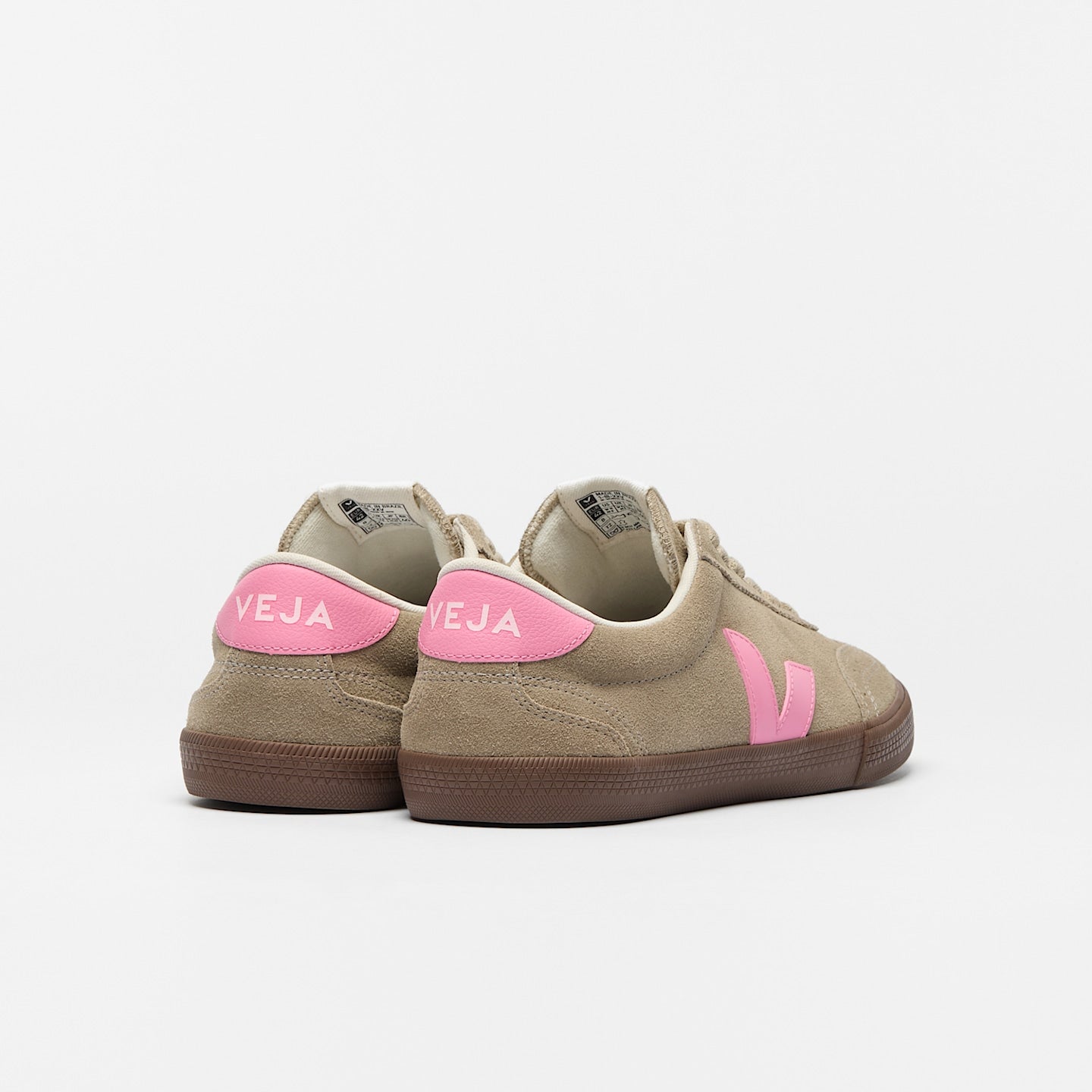 Tenis Veja De Mujer Volley Suede Taupe Malibu Bark