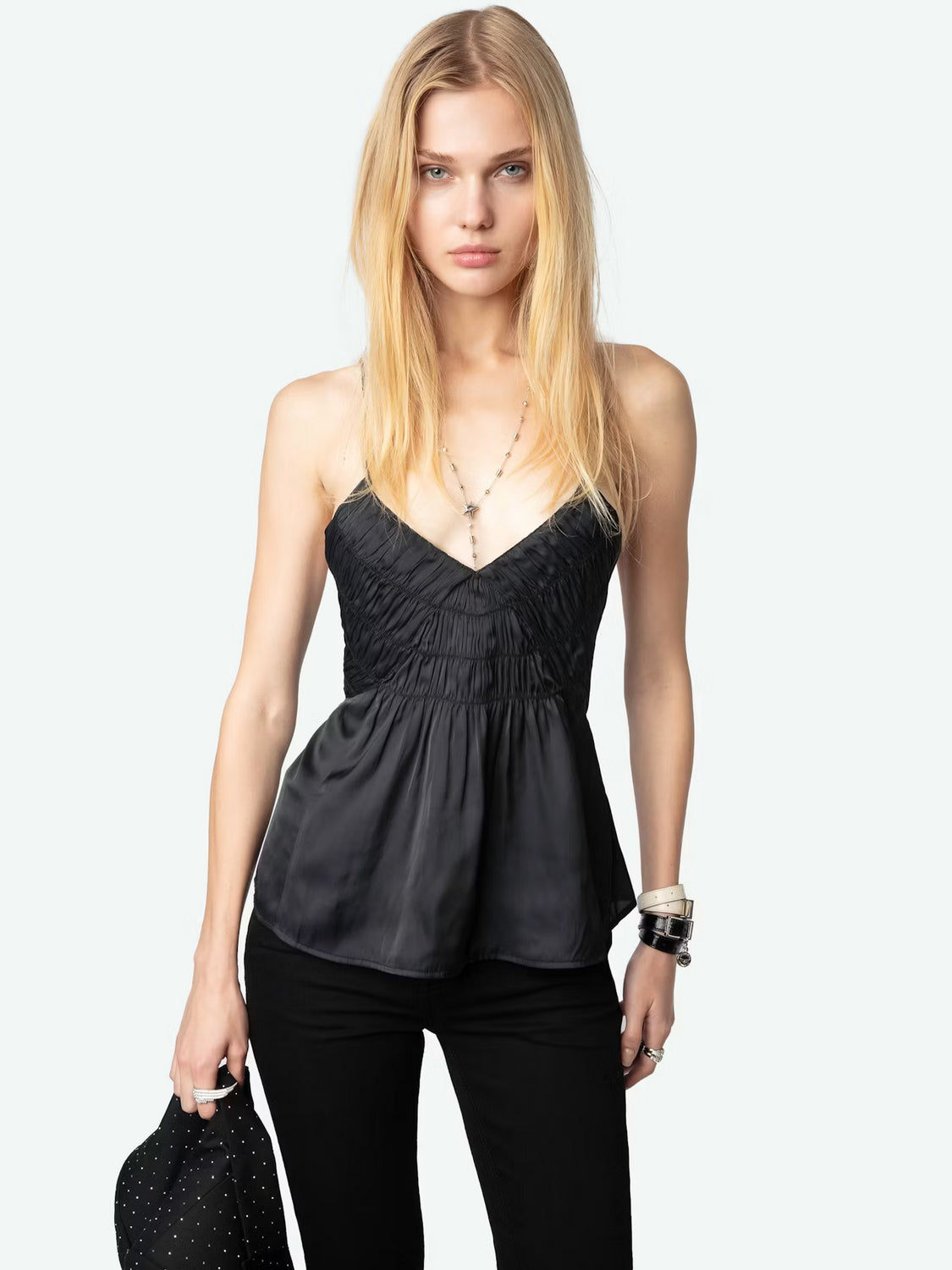 Blusa Cayonne ZADIG ET VOLTAIRE BLUSAS Malva CO