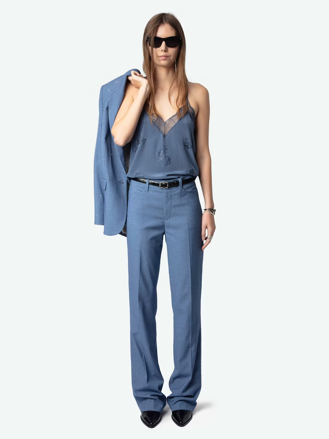 Blusa Christy ZADIG ET VOLTAIRE BLUSAS Malva CO