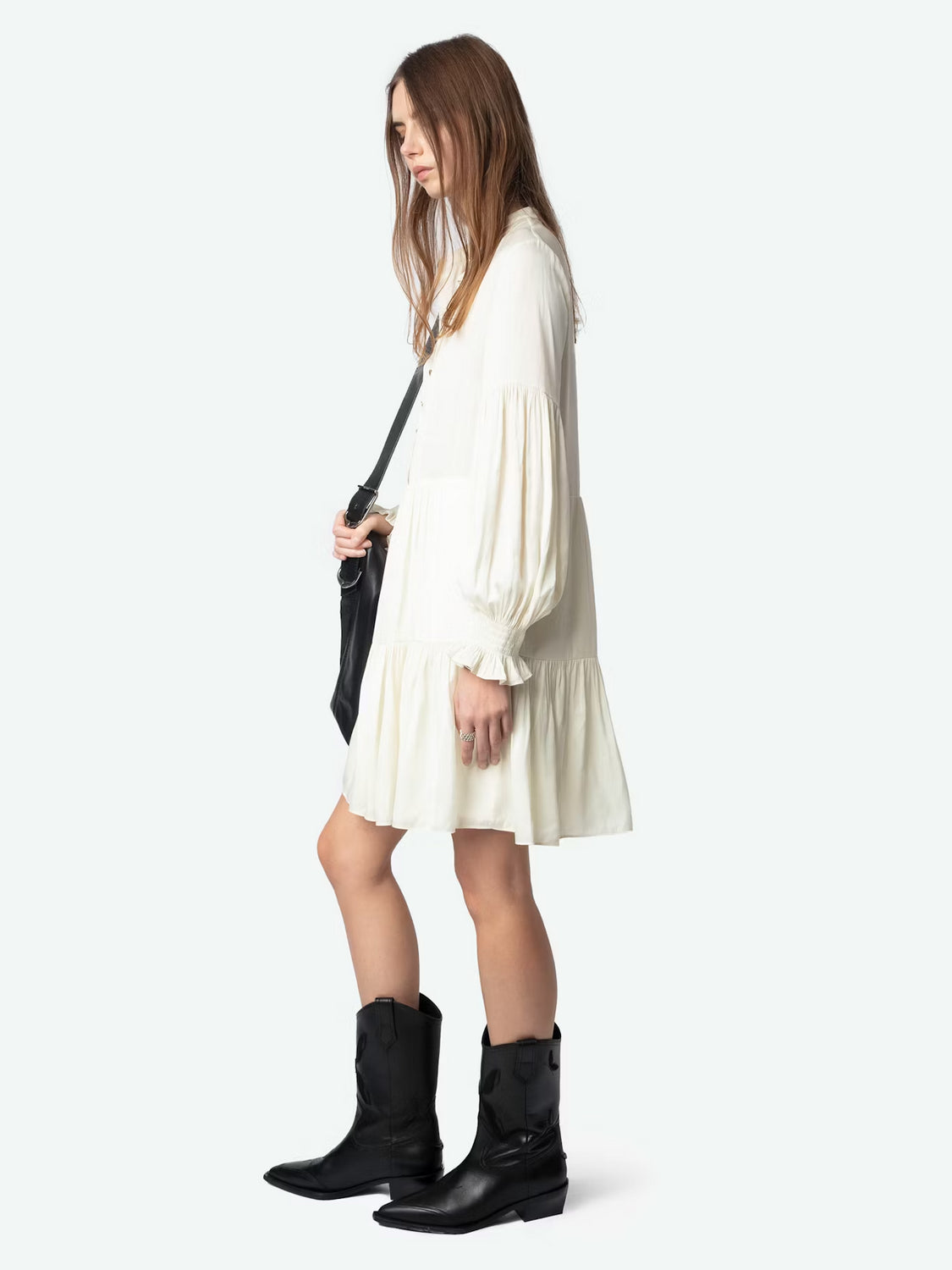 Vestido Randy Satin ZADIG ET VOLTAIRE MINI VESTIDOS Malva CO