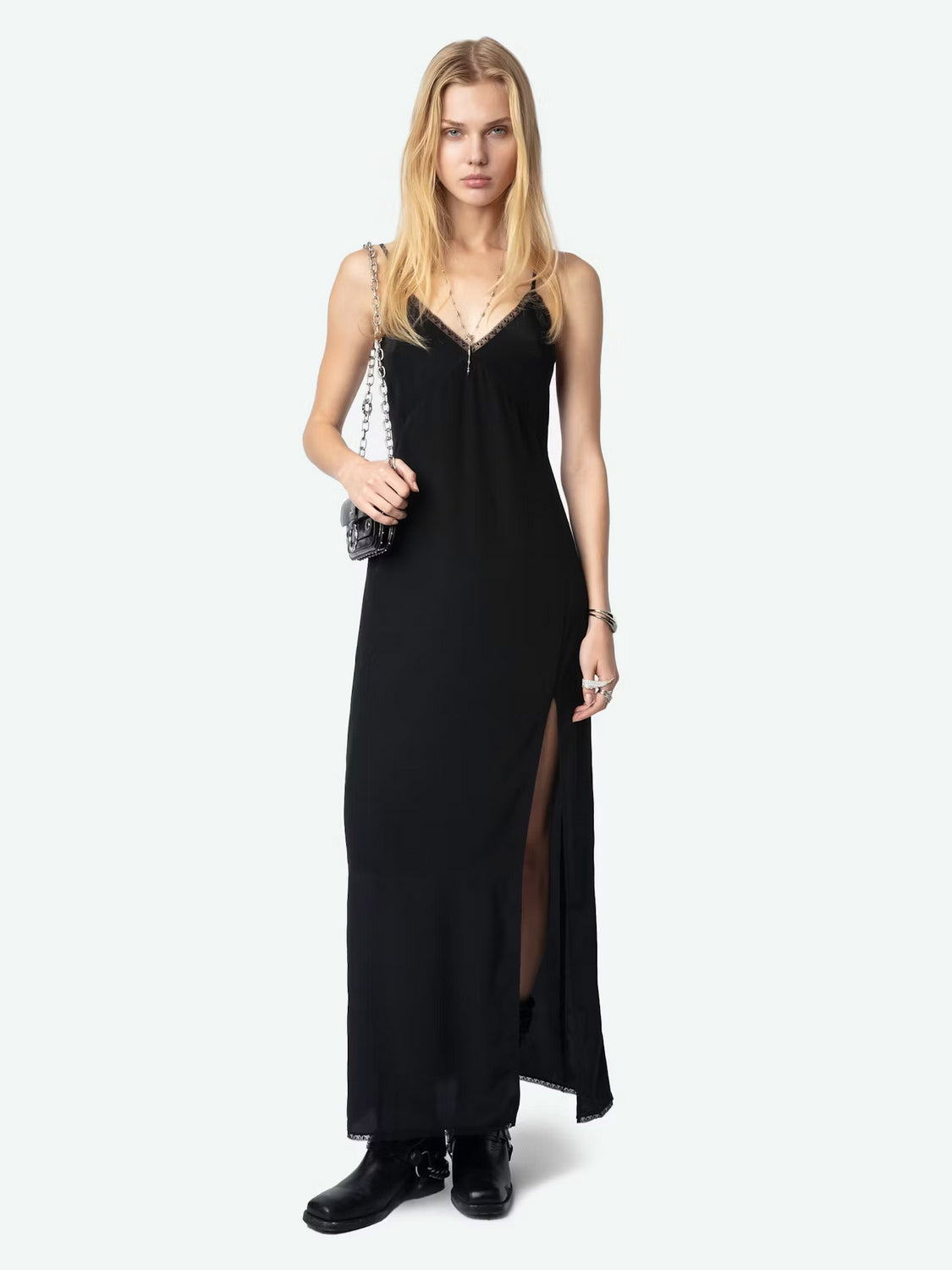 Vestido Ramelil ZADIG ET VOLTAIRE MIDI VESTIDOS Malva CO