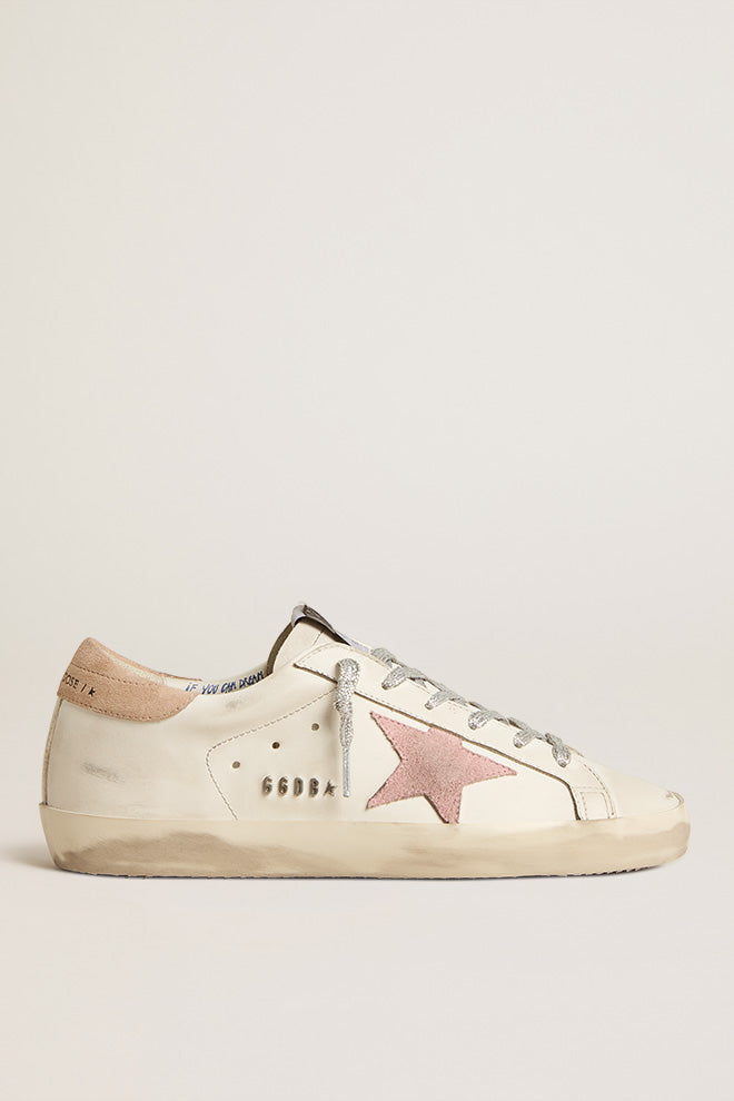 Tenis Golden Goose Super-Star Leather Upper Mujer