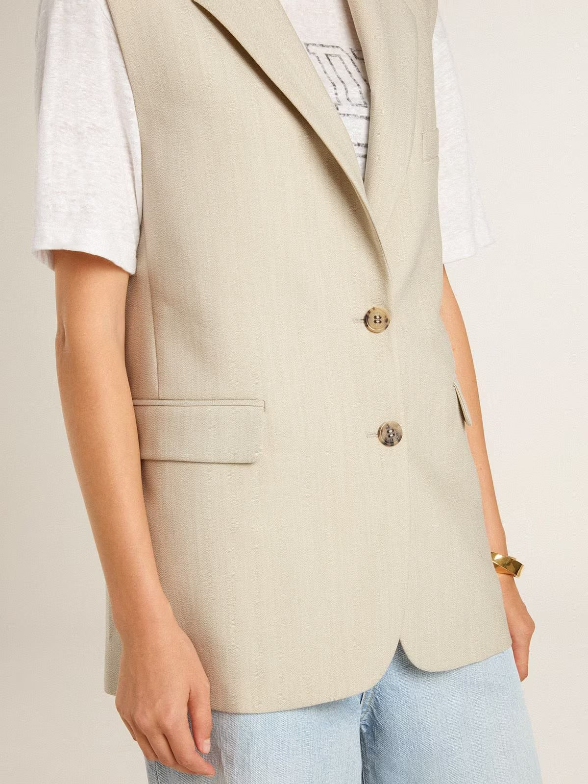 Journey W Vest Nicole Blend